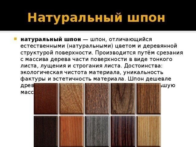 Материалы на основе древесины