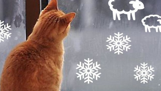 Фигурки зверей, животных и птиц на окно из бумаги для украшения окон к Новому году