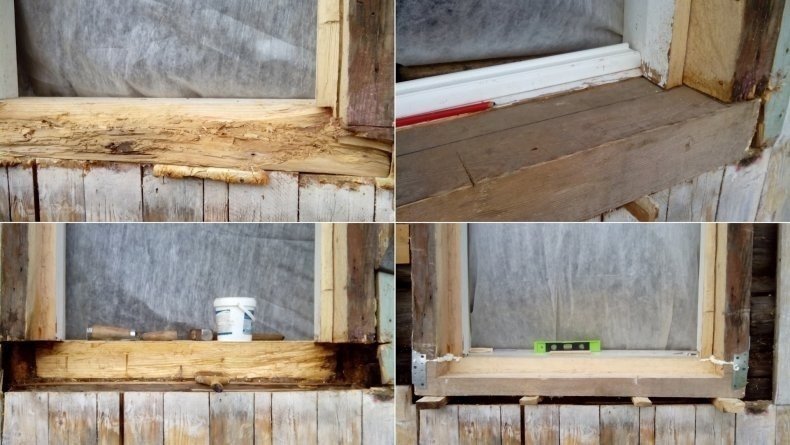 Установка пластиковых окон в деревянном доме своими руками пошаговая инструкция