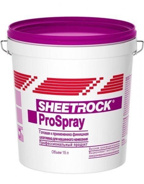 Sheetrock шпаклевка финишная