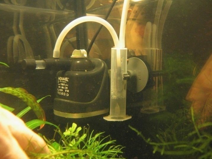 Помпа фильтр для аквариума jebo с губкой