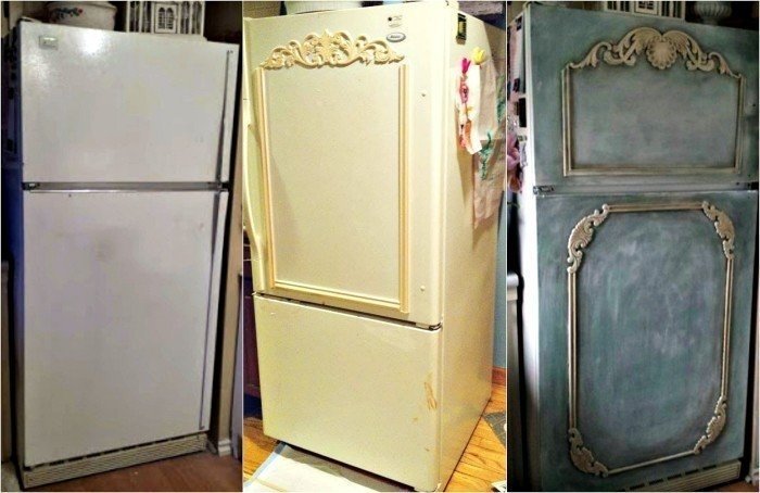 Перекраска холодильника дарья гейлер холодильник