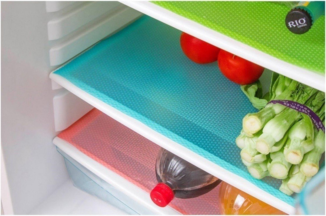 Силиконовые коврики для полок холодильника