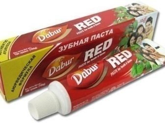 Индийская зубная паста dabur red