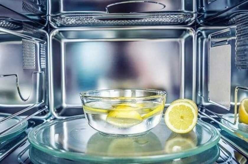 Микроволновка и лимонная кислота