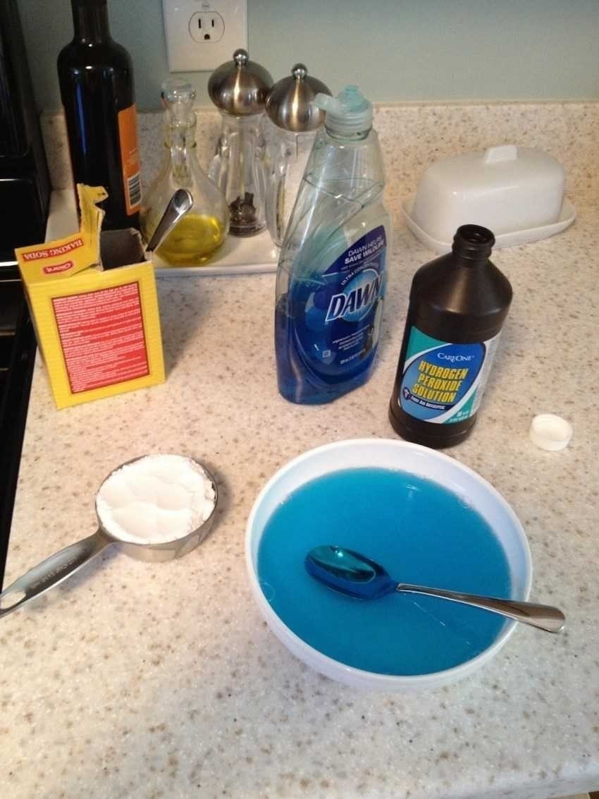 Сода для чистки на кухне