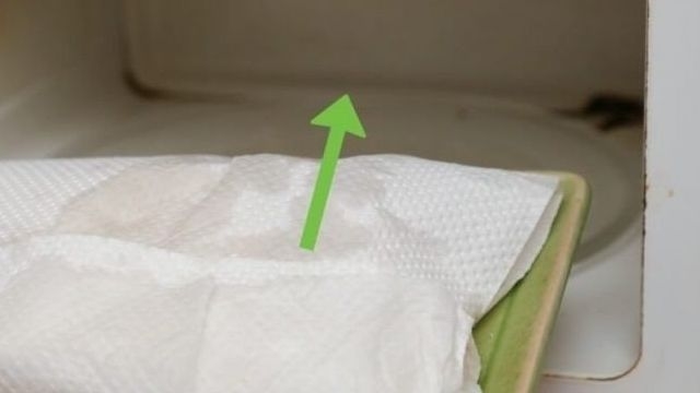 Необычное применение бумажных полотенец