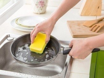 Кухонные губки для мытья посуды
