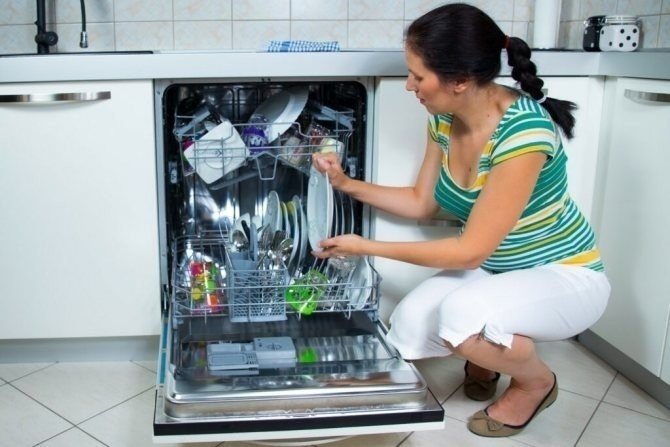 Мытье посудомоечной машины внутри