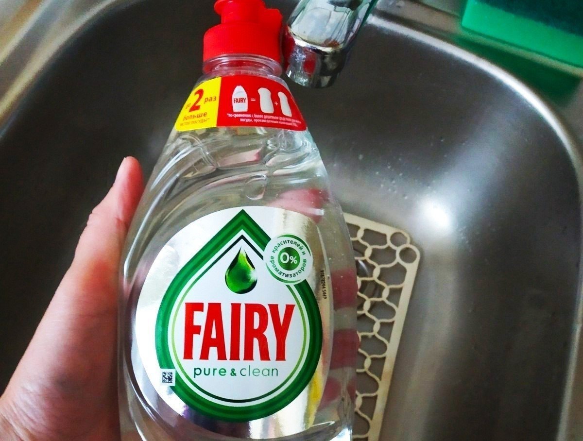 Fairy средство для мытья посуды pure &amp; clean