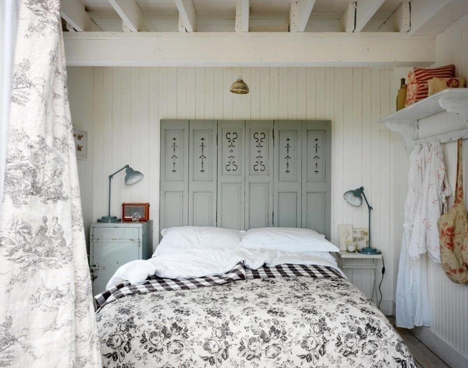 Интерьер спальни в скандинавском стиле
