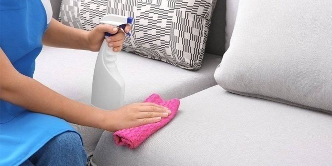 Средство для чистки мягкой мебели в домашних условиях