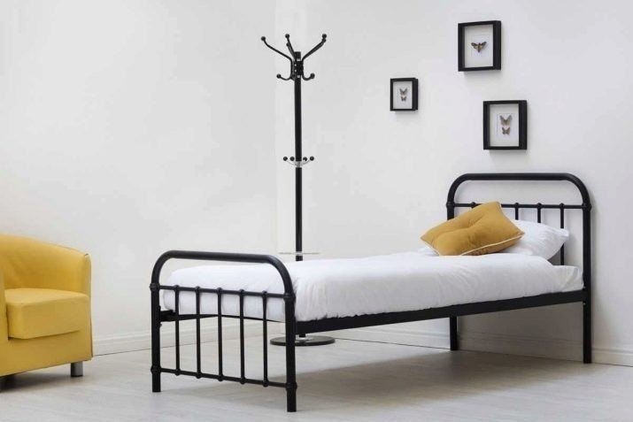 Ikea single bed metal frame