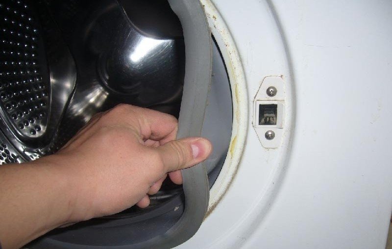 Замена манжеты люка на стиральной машине LG