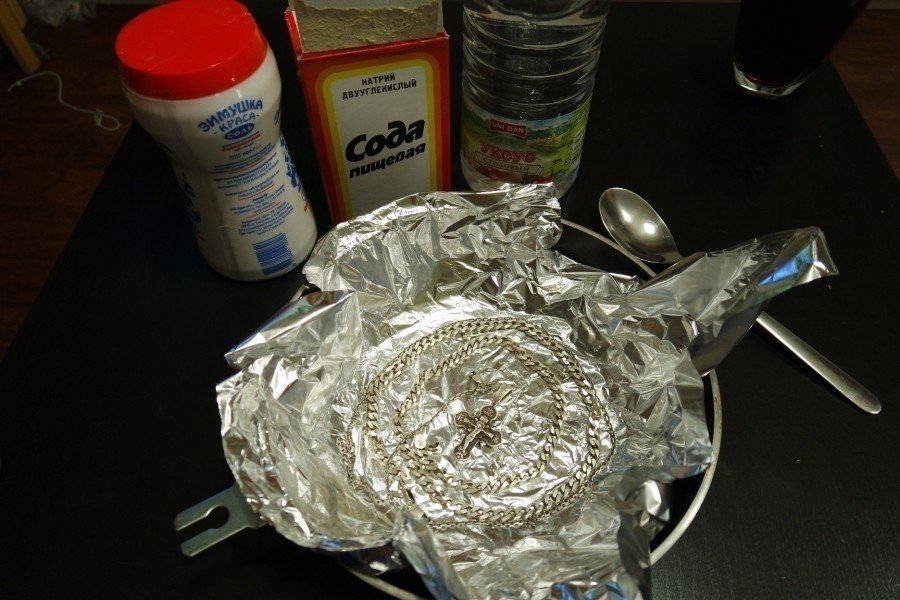 Почистить серебро в домашних условиях