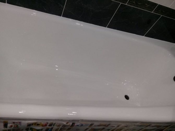 Акриловое покрытие ванны в лен обл